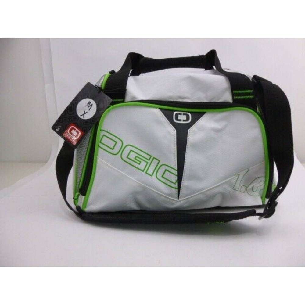 OGIO Endurance 1.0 White Silver Sport Gym Water Resistant Duffle Bag